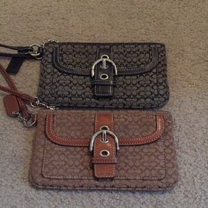 Coach wristlet bundle